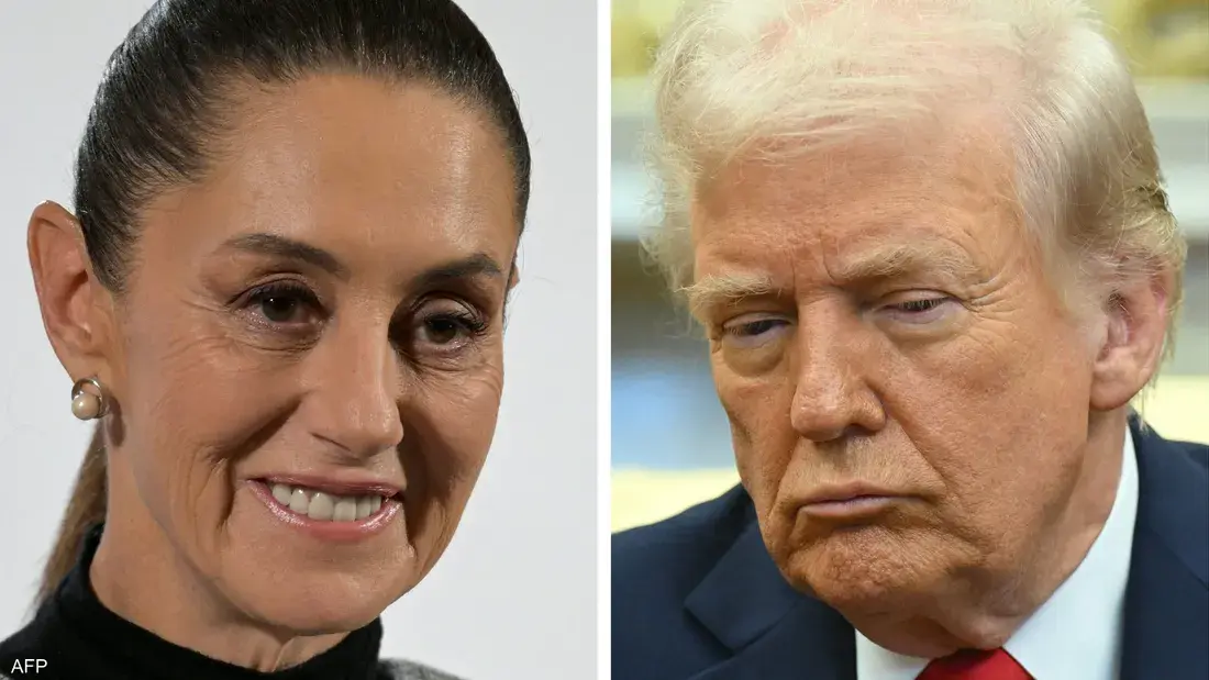 ترامب ينتقد شينباوم بعد رفضها "إرسال الجيش الأميركي"