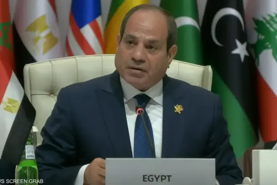 الرئيس المصري: إسرائيل تخطّت كل الحدود الحمراء