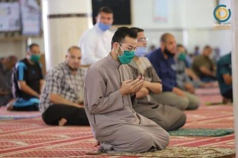 المساجد بغزة تفتح أبوابها لأداء صلاة الجمعة وفق إجراءات وقائية