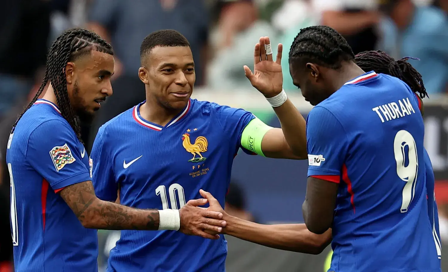 فرنسا تسقط ألمانيا وتحصد المركز الثالث في دوري الأمم