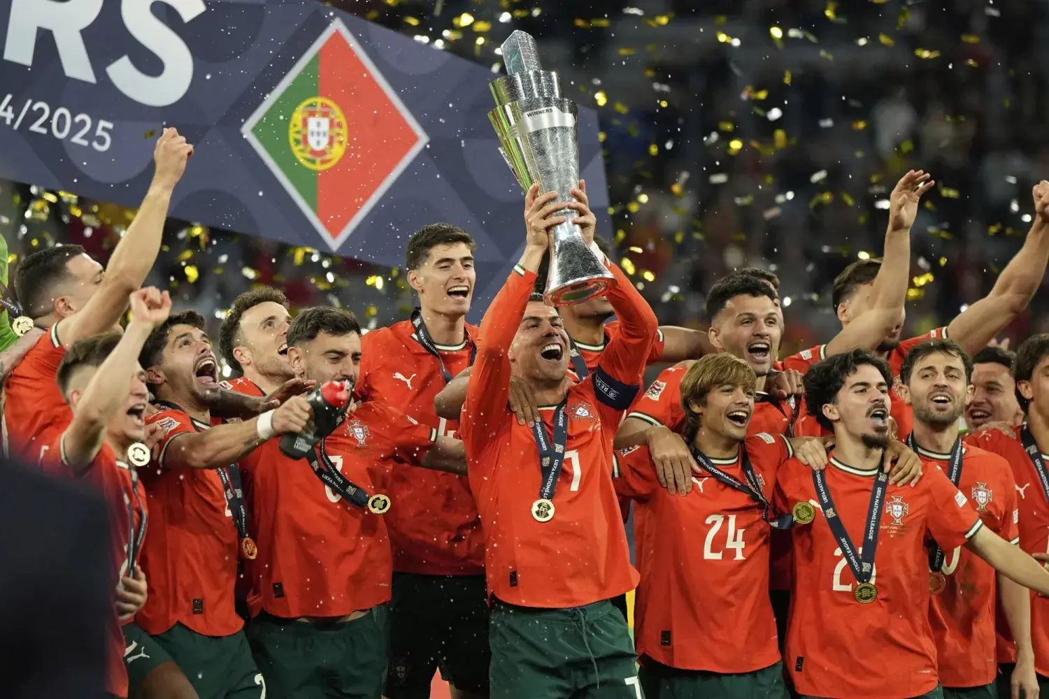 البرتغال بطلا لدوري الأمم الأوروبية على حساب إسبانيا