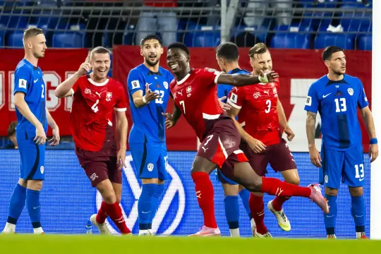تصفيات المونديال: سويسرا تقسو على سلوفينيا وكوسوفو تفاجئ السويد