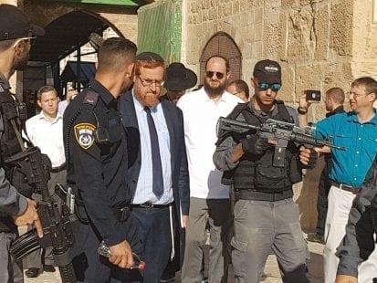 عشرات المستوطنين يقتحمون الأقصى بقيادة المتطرف "غليك"