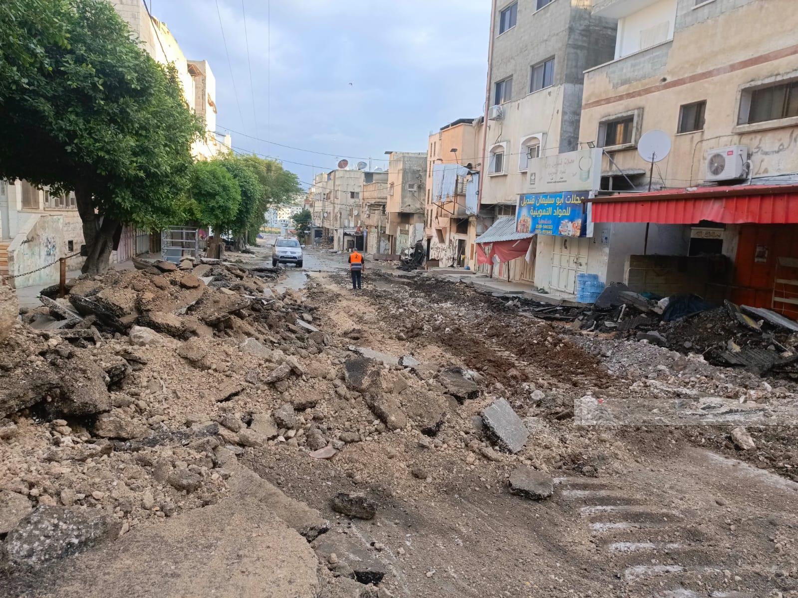 الاحتلال يواصل هدم المنازل في مخيم نور شمس