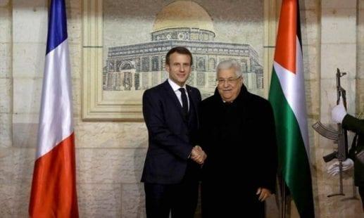 عباس يستقبل نظيره الفرنسي ويشدد على أهمية الدور الفرنسي لإنقاذ عملية السلام