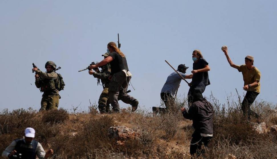 تنديد فلسطيني بهجمات المستوطنين على بلدة بروقين