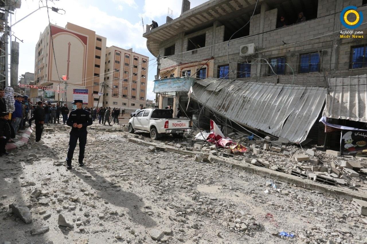 غزة: إصابات وأضرار مادية جراء المنخفض الجوي العميق