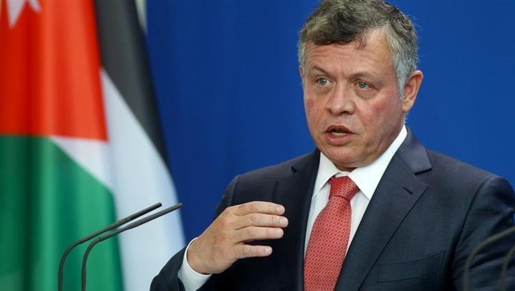 العاهل الأردني يؤكد على مركزية القضية الفلسطينية ويدعو لتناول اللقاح