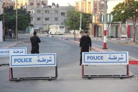 فرض حظر التجوال متواصل لليوم السادس على التوالي في القطاع بعد تزايد إصابات كورونا