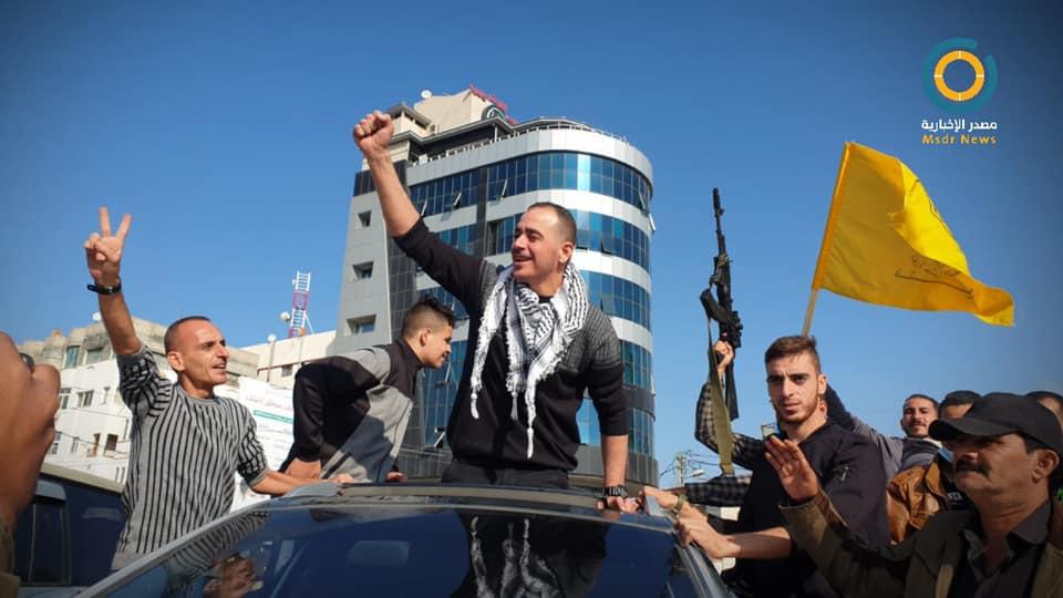 فيديو..  بعد 16 عام من الاعتقال المحرر قعدان يُزف حُـرًا دون أمه