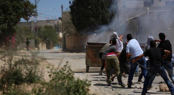 مواجهات بين فلسطينين والاحتلال الاسرائيلي بالضفة الغربية والآخر يدهس طفلًا
