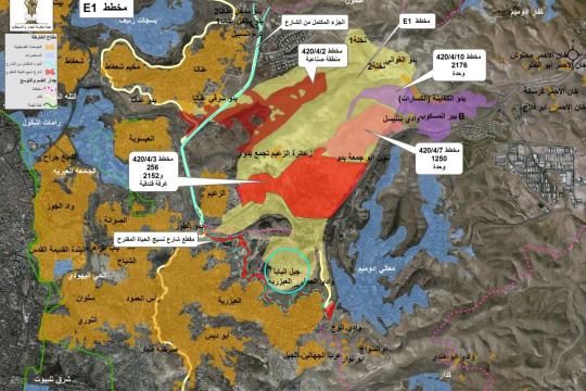محافظة القدس: 7 آلاف مواطن مهددون بالتهجير القسري من بادية القدس