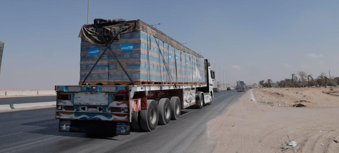 غزة: جمعية نقل المساعدات تُطالب بضمان أمن المساعدات الإنسانية