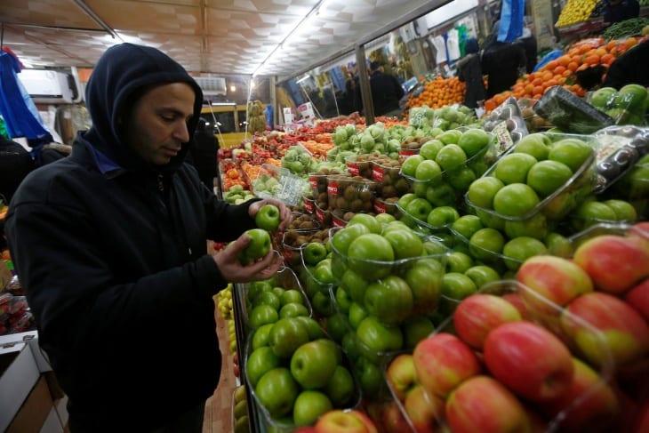 إرتفاع الرقم القياسي لأسعار المنتج بنسبة 1.34% في شباط