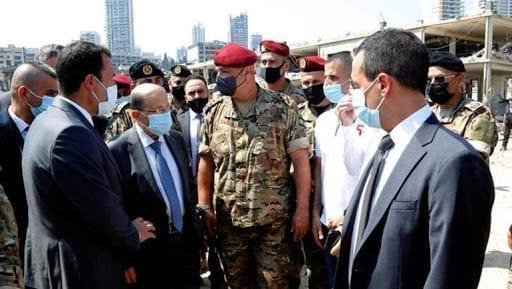 الرئيس اللبناني يكشف النتائج الأولية للتحقيقات في انفجار بيروت