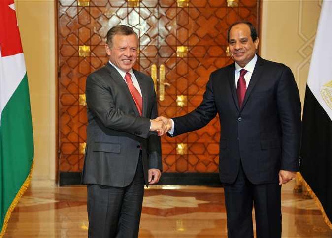 السيسي والملك عبد الله يؤكدان ضرورة التوصل إلى هدنة إنسانية بغزة