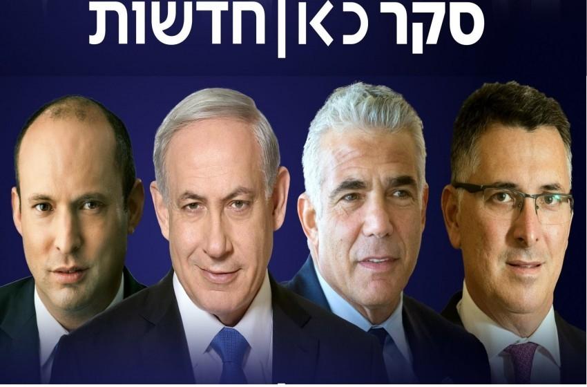 استطلاع رأي: اليمين سيحصل على 62 مقعداً بالكنيست