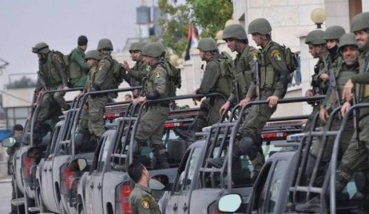 عدد من الإصابات في صفوف أجهزة السلطة في جنين