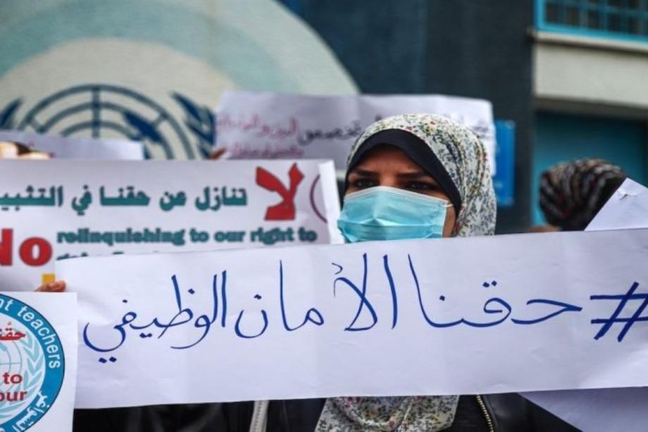 أونروا توقف رواتب 3 آلاف موظف في الضفة