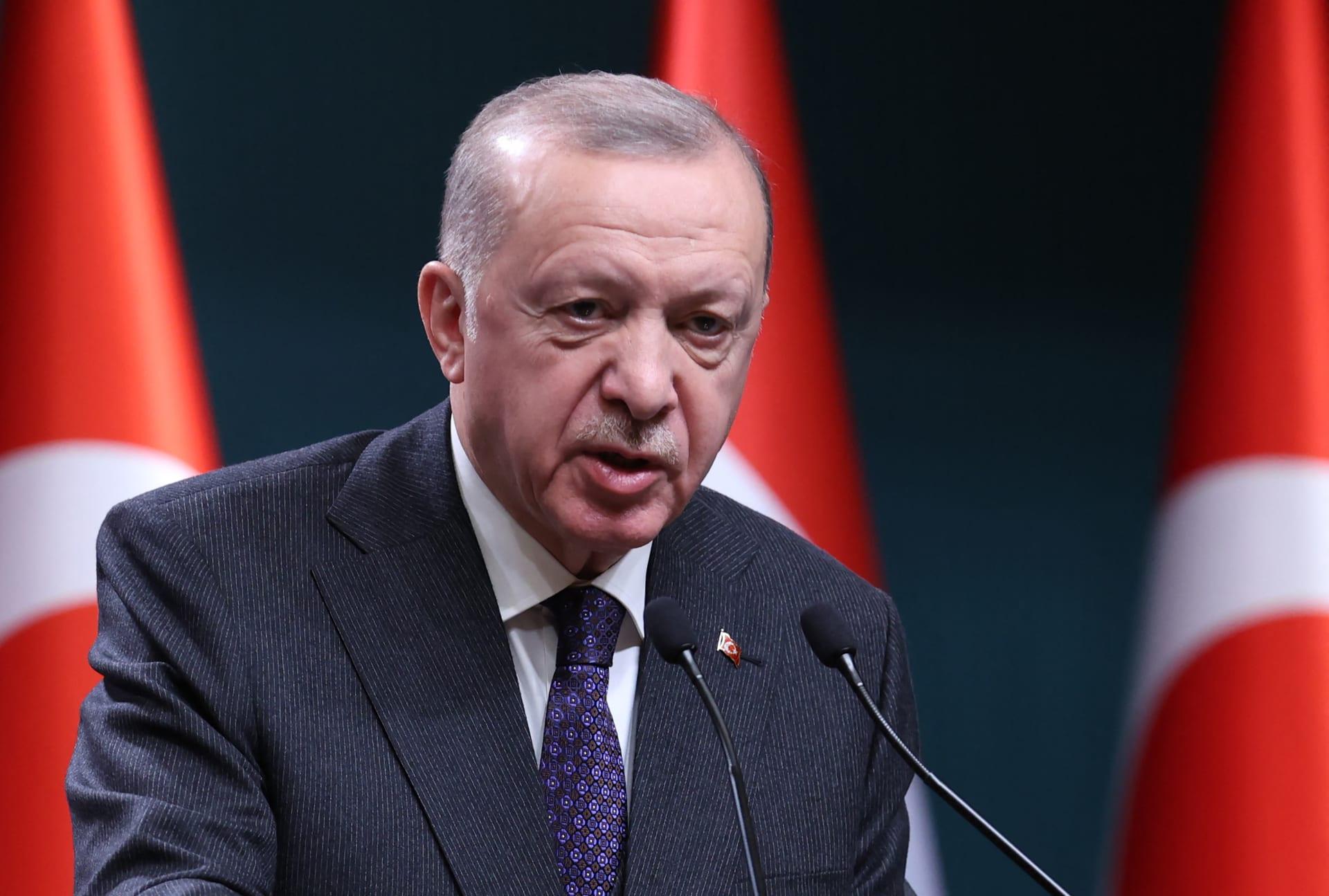 أردوغان: نتابع خطط إسرائيل ضد تركيا