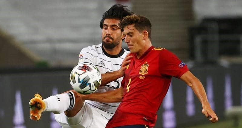 منتخب إسبانيا يصل كييف لمواجهة أوكرانيا فى دورى الأمم الأوروبية