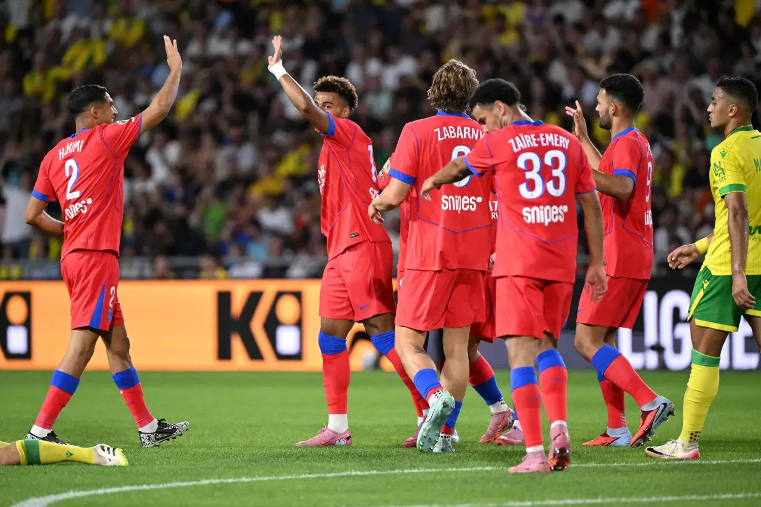 الدوري الفرنسي: سان جرمان يبدأ حملته للدفاع عن اللقب بفوز صعب على نانت