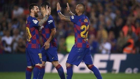 برشلونة يصعد لوصافة "الليغا" بعد هزيمة إشبيلية برباعية نظيفة