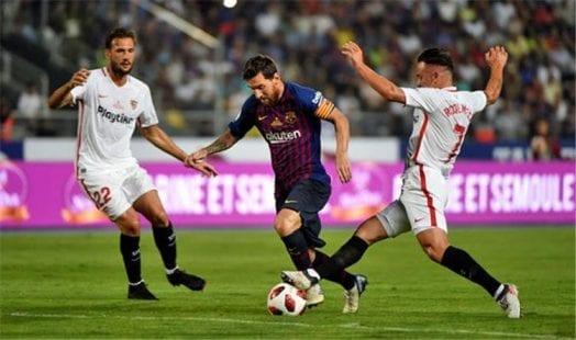 الدوري الإسباني .. برشلونة يسقط في فخ التعادل مع إشبيلية