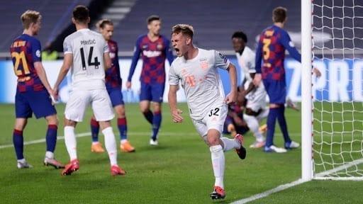متى تلقت شباك برشلونة "8 أهداف" قبل مباراة بايرن ميونيخ ؟