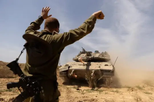 الاعلان عن بدء المرحلة التمهيدية لإحتلال غزة