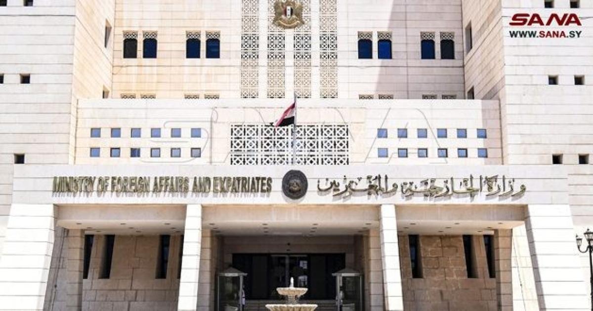 الخارجية السورية: العدوان الإسرائيلي المستمر سيدفع نحو تصعيد شامل