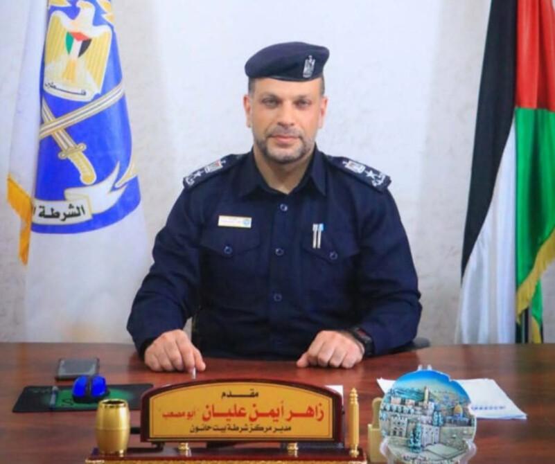 اغتيال مدير مركز شرطة بيت حانون بقصف إسرائيلي
