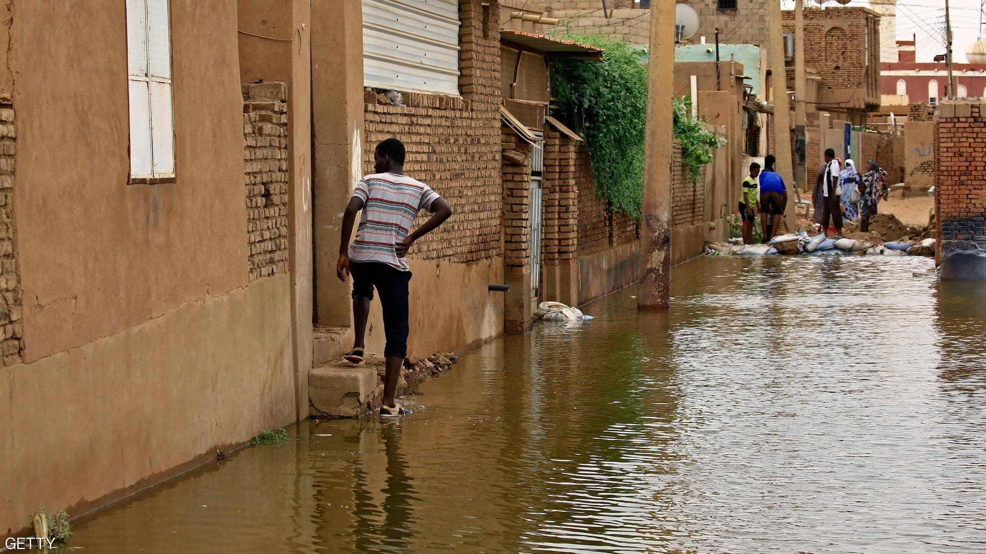 فيضانات السودان .. فرض الطوارئ لمدة 3 أشهر وإعلان البلاد منطقة كوارث طبيعية