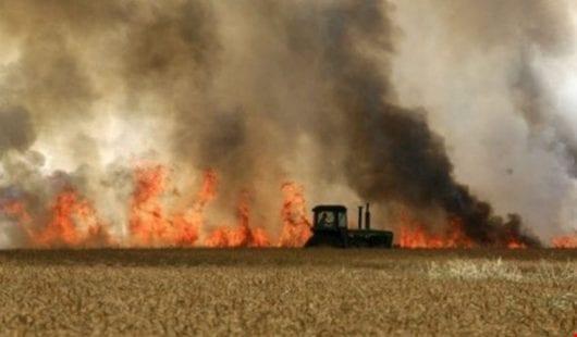 إعلام الاحتلال يزعم اندلاع حرائق بغلاف غزة بفعل البالونات الحارقة