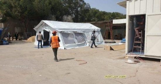 الصحة تجهز مستشفى ميداني بمعبر رفح لمواجهة كورونا