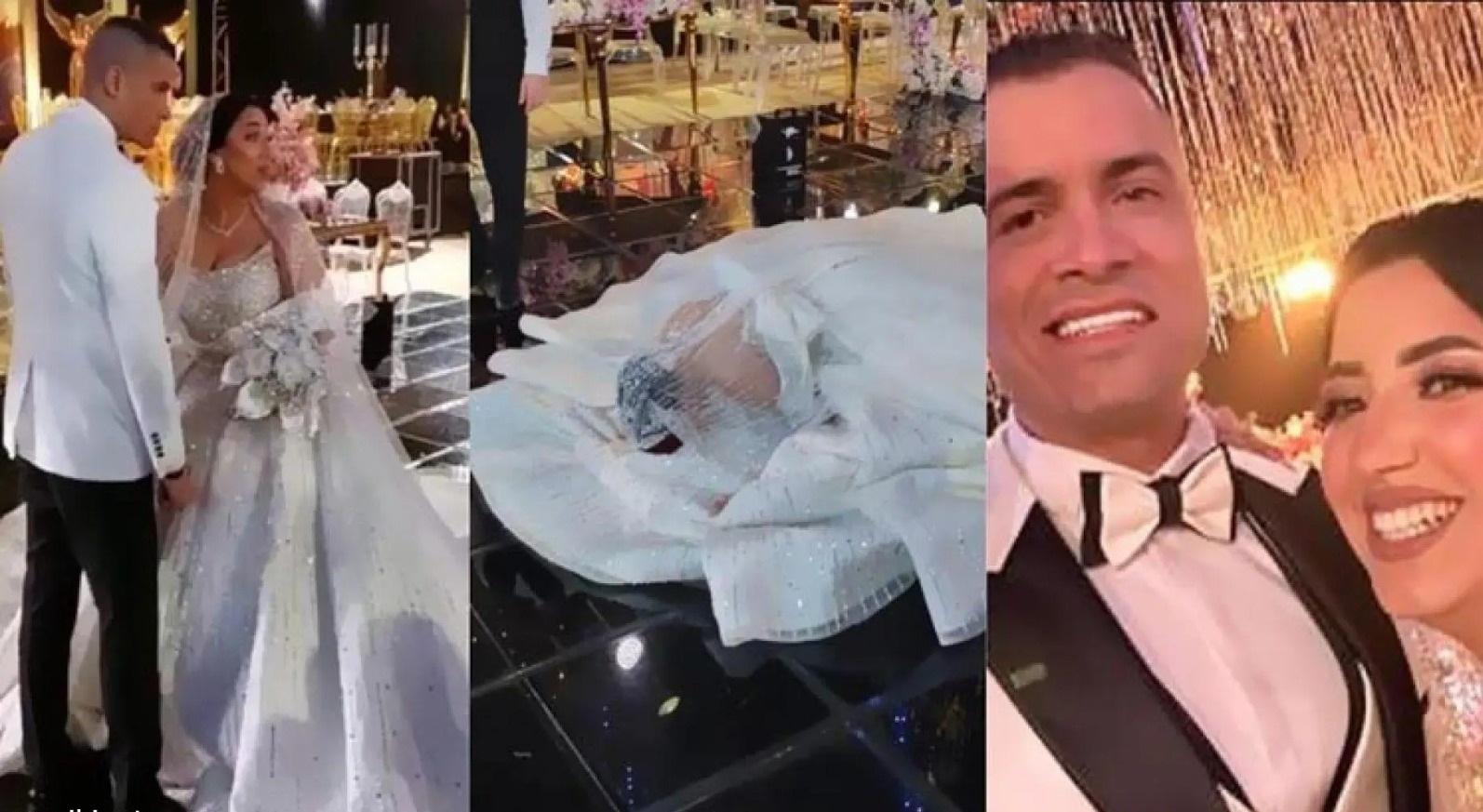 حسن شاكوش يحتفل بزفافه وعروسته تسجد من الفرحة (صور)