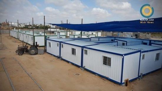 الأشغال تستعد لتسليم حجر صحي جديد في دير البلح وسط قطاع غزة (صور)