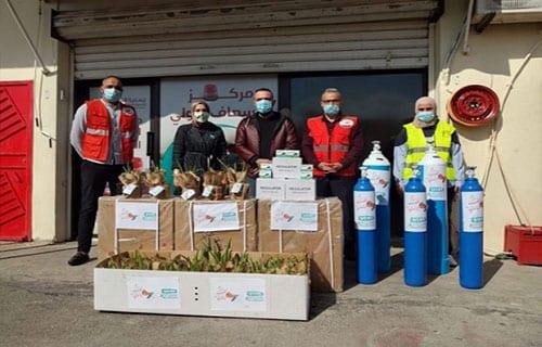 الضفة: مبادرات شعبية لتوفير " أكسجين الحياة" في ظل تفشي كورونا