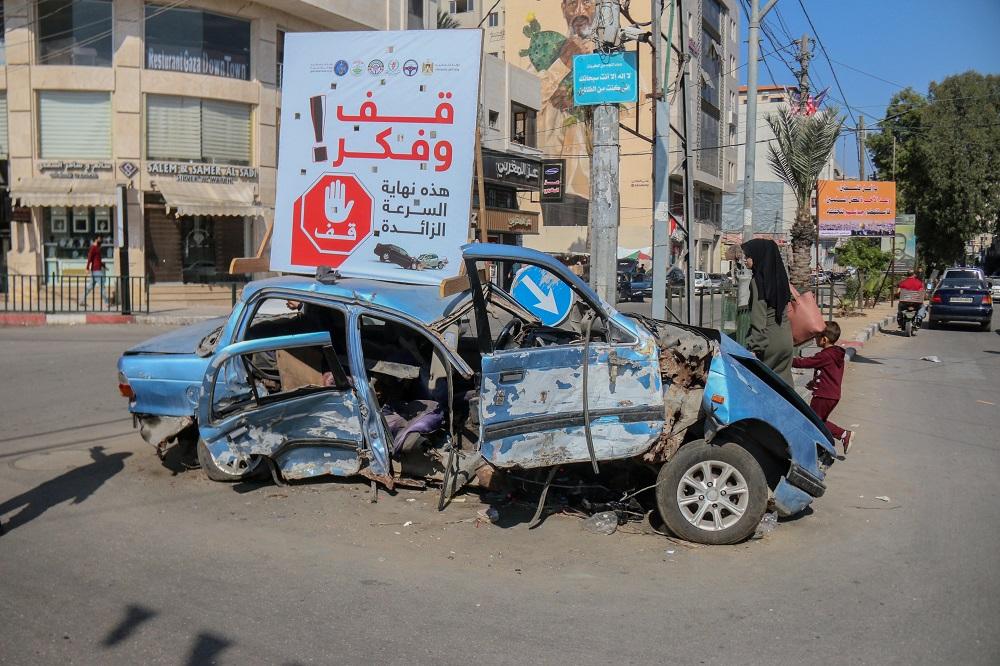 مرور غزة: وفاتان في حادثي سير وسط وجنوب غربي القطاع