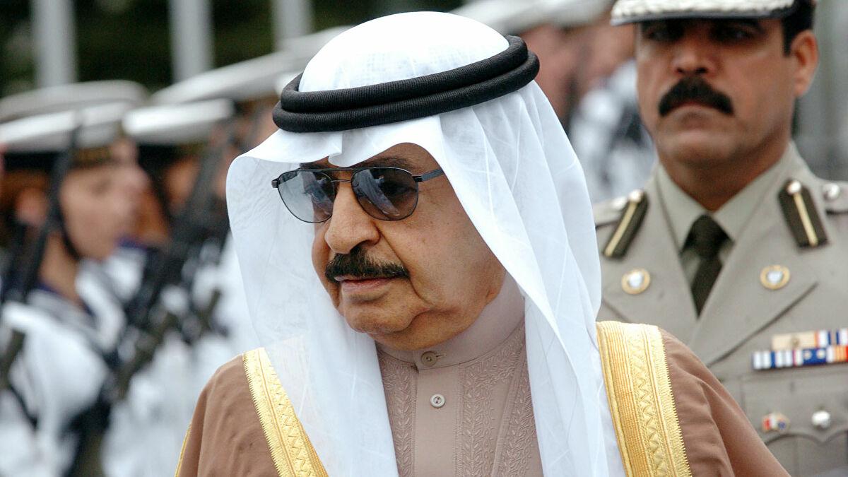 وفاة رئيس وزراء البحرين الأمير خليفة بن سلمان آل خليفة