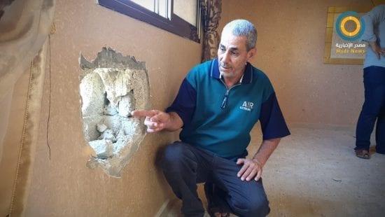 نجاة عائلة بأعجوبة من قصف الاحتلال منزلهم بخانيونس