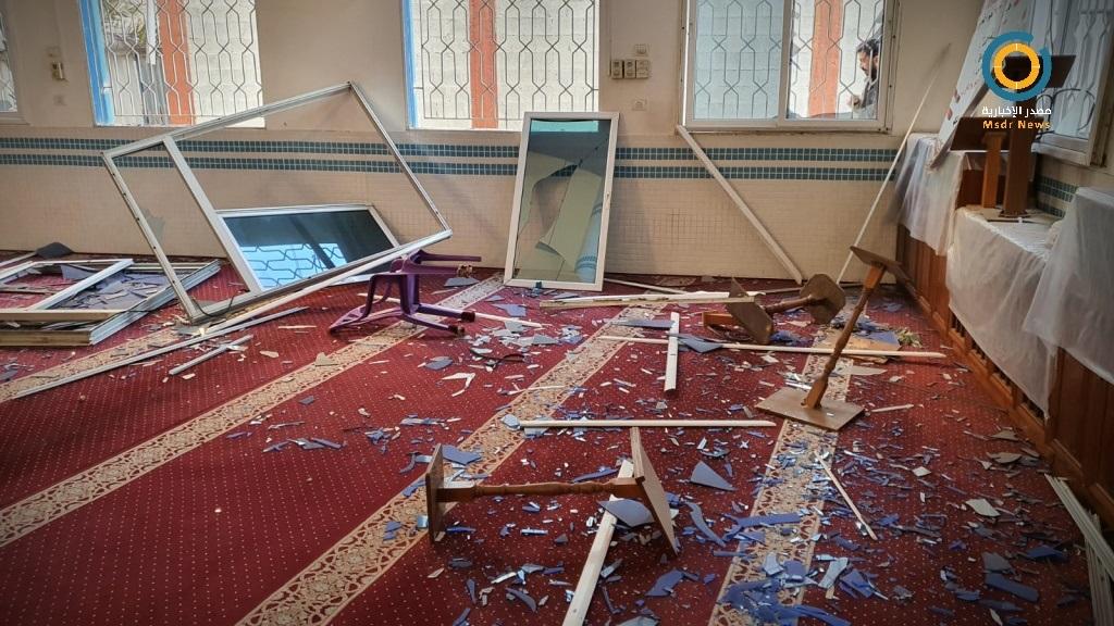 صور| آثار استهداف طائرات الاحتلال لقطاع غزة.. والأضرار تطال مشفى ومسجد