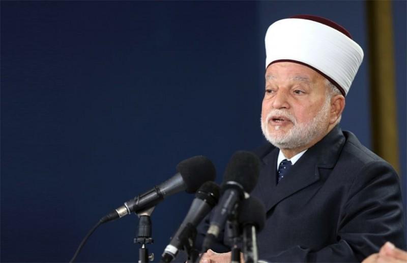 المفتي العام لفلسطين يندد بنشر صور مسيئة للرسول الكريم