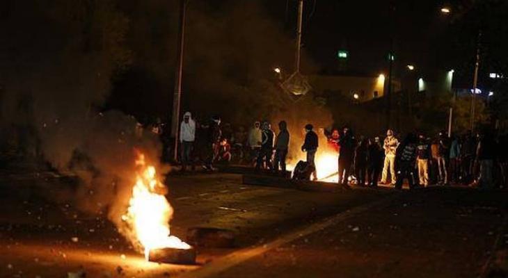 مواجهات واعتقالات في عدة بلدات بمدينة رام الله