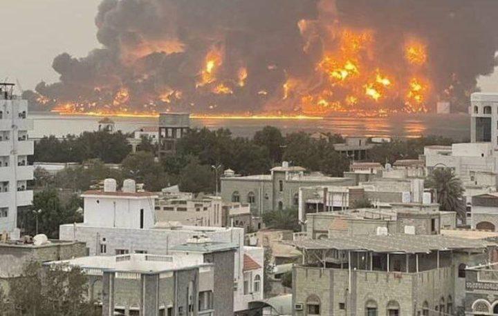 جيش الاحتلال يقصف مطار صنعاء الدولي ومصنعاً للإسمنت