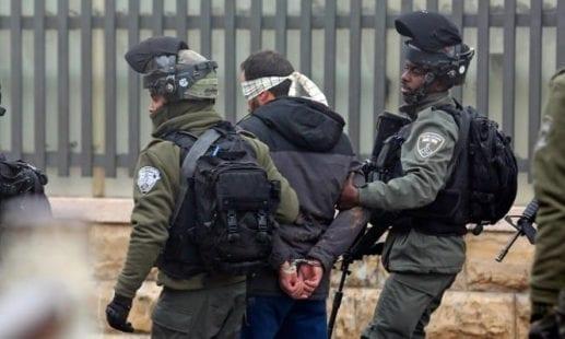 500 حالة اعتقال في شهر يناير بينهم 75 طفلاً و 18 سيدة