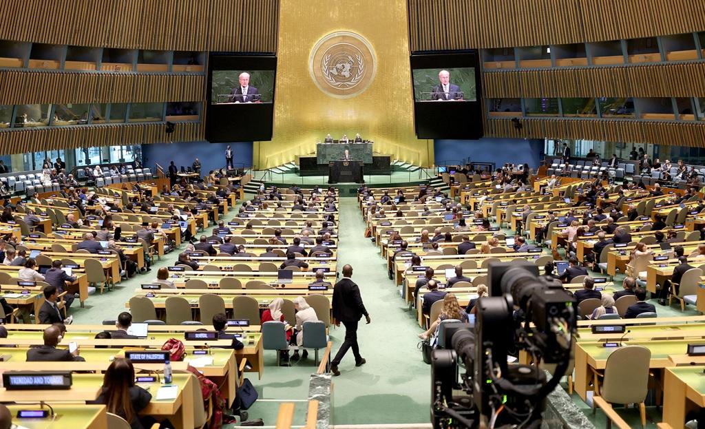 نيويورك: تواصل أعمال مؤتمر الأمم المتحدة حول تسوية القضية الفلسطينية وتنفيذ حل الدولتين