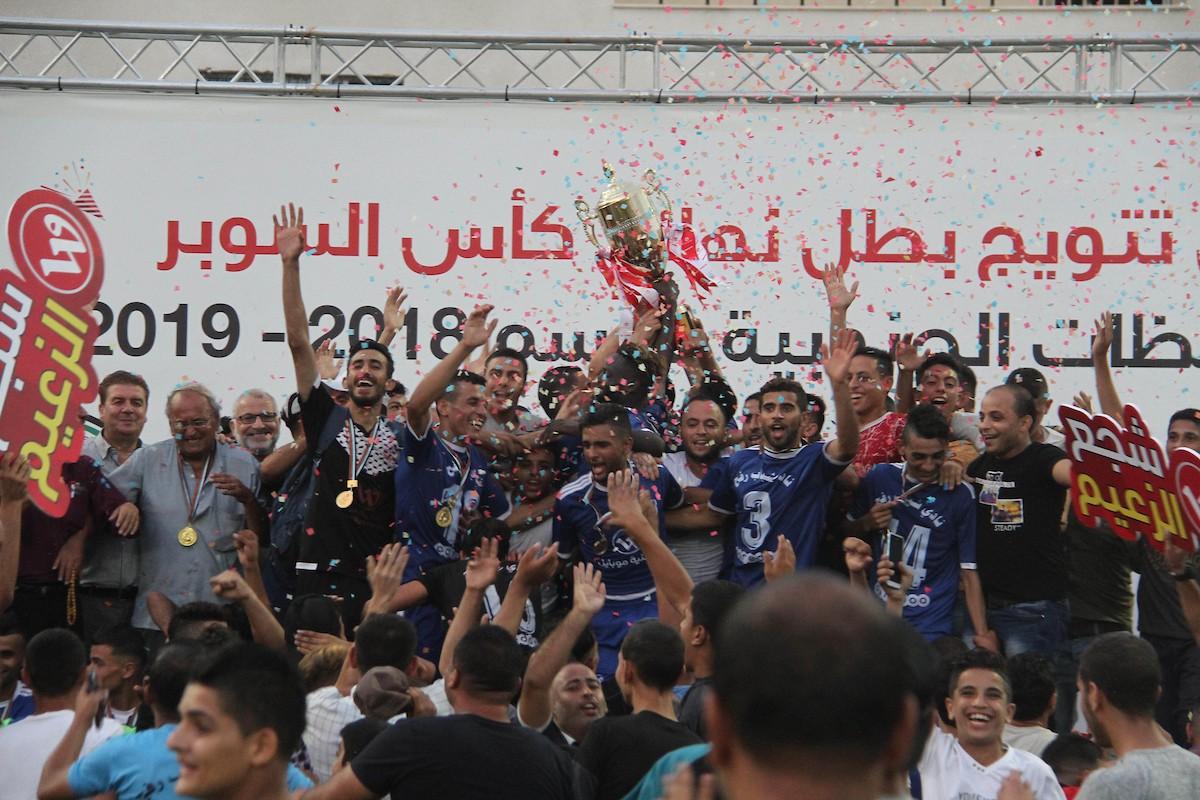 شباب رفح بطلاً لكأس السوبر في قطاع غزة
