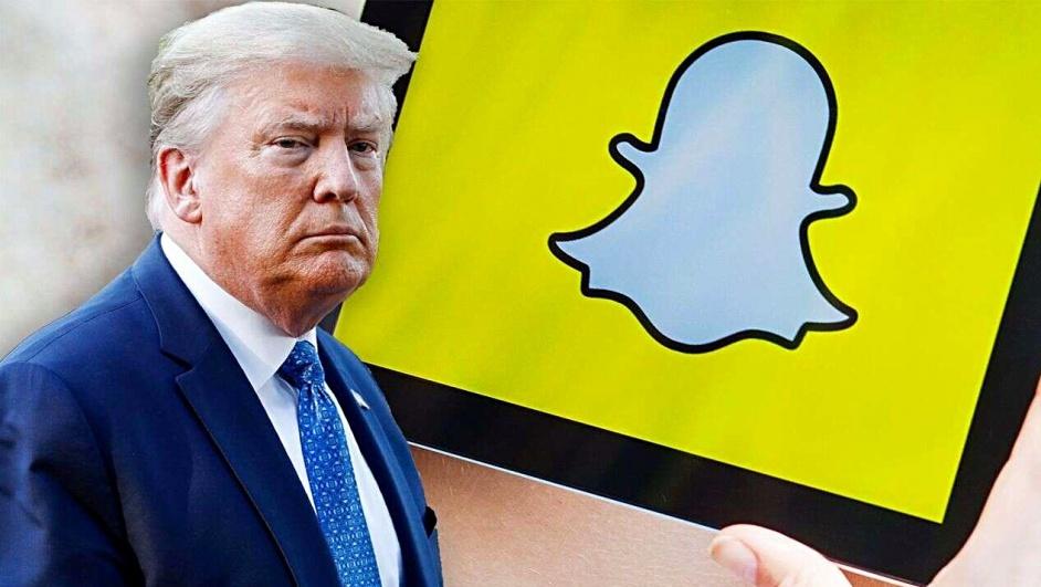 "سناب شات" يلحق ببقية مواقع التواصل الإجتماعي ويحظر ترامب