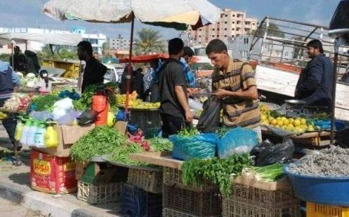 شرطة غزة تتخذ عدة إجراءات بخصوص سوق النصيرات وسط القطاع